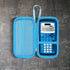 Khanka Hard Travel Case for Texas Instruments TI-30XIIS Scientific Calculator, Case Only (Blue)