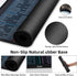 Quick Key Non-Slip Keyboard Mouse Pad, Upgraded Extended Desk Mat with Office Software Shortcuts Pattern
