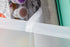 IRIS USA Plastic Connecting Book Bin and Paper Storage Container, 15" x 6", 8-Pack for Office Classroom, Clear