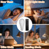 MXhme Bulbs 800LM 9W (60W Bulb,Dim,1800K-6500K,E26,2.4G,Warm Bulb Decor,2Bulb&1Remote Amber Sleep Light with Remote