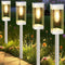 Solar Pathway Lights 8 Pack Solar Outdoor Lights with LED Tungsten Filament