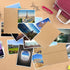 xflyxin 30 A4 4x6 blank cards and envelopes each, thank you blank greeting cards and envelopes, brown blank cards