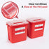 2 (2-Pack) Alcedo Sharps Container for Home Use Gallon | Biohazard Needle and Syringe Disposal | Professional Medical