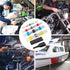 Self-Solder Seal Wire Connectors Kit, Mixed Heat Shrink Tube Kit, Waterproof Electrical Wire Terminal Butt for Car Boat