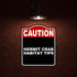 20 24 inches HERMIT CRAB HABITAT TIPS Caution Red Black Aluminum Composite Sign x