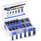 TAILONZ PNEUMATIC 60 pcs Straight Push Connectors, Plastic Quick Release Connectors for Air Line Fittings