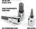 3/8" Dr. SAE Hex Bit Socket Set, 7 Piece Alltrade 648661