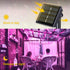 JMEXSUSS 2 Pack Pink Solar Christmas Lights - 33ft 100 LED Waterproof String Lights for Outdoor Decorations