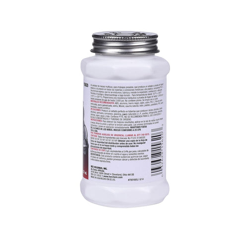 Hercules Real-Tuff Heavy Duty PTFE Pipe Thread Sealant, White, 8 oz.