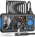 Dual Lens Industrial Endoscope, 1080P Digital Borescope Inspection Camera with 4.3" LCD Screen