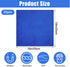 xozeooeu 25 Packs 10x10 Inch Magnetic Dry Erase Cloth, Blue Microfiber Whiteboard Eraser Reusable Washable Cleaning