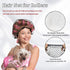 OWMOSYX 7 Setting Setting Piece Triangle Hair Net for Rollers Women Mesh Hair Net for Salon Home Sleep Styling Curl