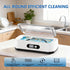 WHCASYO 49KHz 5 304 Ultrasonic Jewelry Cleaner, Enhanced Ultrasonic Cleaneing Machine with Modes Digital Timer
