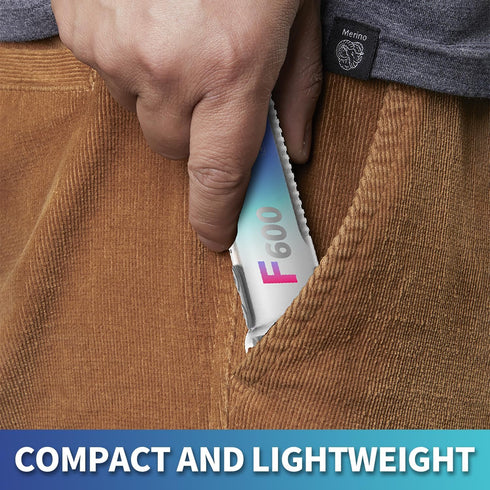 Rechargeable RGB Flashlight Super Bright LED Battery Powered with 9 Modes & IPX7 Waterproof for Emergencies
