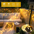 2 Pack 66 200 JMEXSUSS Solar String Lights Outdoor Waterproof, Total FT LED Solar Christmas Lights Outdoor, Twinkle