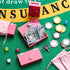 4 Sets CroBlissful Pink Money Bank Acrylic Box for Gambler Winner Bank Portable Safe Casino Money Box Gift for Gambler