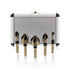 ABN Screw Countersink Kit 5-Piece SAE Drill Bit Set, 82-Degree, 1/4in Shank, 5 Flute