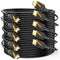4K HDMI Cables 10 FT 5-Pack, 18Gbps High Speed HDMI 2.0 Cord