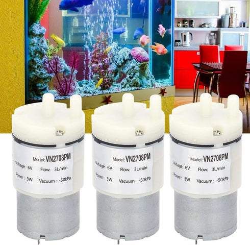 Micro Diaphragm Pump, Explosion-Proof Mini Vacuum Pump for Chemical Industry, High Performance Engineering Plastic