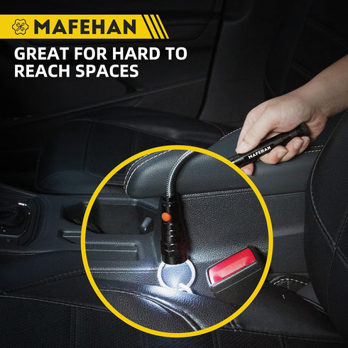 Father's Day Gifts for Dad, MAFEHAN Magnetic Pickup Tool, Telescoping Magnetic 3 LED Flashlight, Gifts for Men