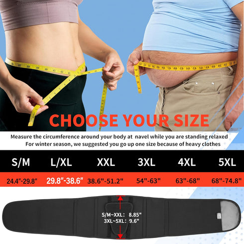 FEATOL Back Brace Support Belt-Lumbar Support Back Brace for Back Pain, Sciatica, Scoliosis, Herniated Disc Adjustable