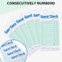 30 Pack Business,1500 Guest Checks for Servers, Server Note Pads Waitress Check Pads with Bottom Receipt, Waitress