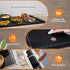 6 Warming Mat for Food, Portable Electric Warming Tray with Tempmaster Adjustable, Silicone Heating Mat for Food, Food