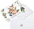 50 Pack All Ewired Up Watercolor Woodland Greenery Thank You Cards, Cute Thank You Notes with Envelopes & Stickers