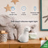 13848 Globe Electric Multicolor LED Silicone Night Light, Brontosaurus Tap Light, Rechargeable, Color Changing, Soft
