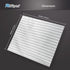 (6"x6") 100pcs AAWipes Cleanroom Wipe Cloths (Grade A) - Safe Electrostatic Discharge (ESD) Polyester Wiper Special