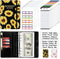 Onlyesh Budget Binder, 28Pcs with Zipper Envelopes, Cash Organizer for Budgeting, Sunblack