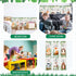 Jetec 6 3D 15.75 7.87 Inch Pcs Anti-Collision Wall Padding for Kids Playroom x Peel and Stick Padded Panels for Bedroom
