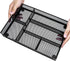Desk Drawer Organizer, Office Divider Tray with 6 Compartments, Metal Mesh for Stationery, Makeup, School