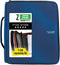 Five Star Zipper Binder, 2 Inch 3-Ring for School, 6 Pocket Expanding File, 380 Sheet Capacity, Cobalt Blue