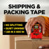 Scotch Box Lock Packing Tape, Clear, Extreme Grip Moving Tape, 1.88 in. x 22.2 yd., 6 Packaging Tape Rolls with Dispensers