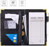 Floral Server Books for Waitress - Sun Flower Leather Waiter Book Server Wallet with Zipper Pocket, Cute Waitress