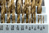 WEN DB291A 29 Piece Gold Oxide HSS Drill Bit Set - Includes Carrying Case