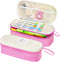 KMUYSL Large Pencil Case, Big Pencil Pouch with 3 Compartments, Handheld Zipper Pen Bag Organizer for School & Office