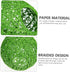 DIYEAH Paper Sphere Lamp Shade Green Decorative Light Cover for Ceiling Table and Floor Lamps Warm Atmosphere Bedroom