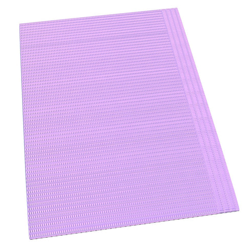 Dynarex 4495 Dental Bibs, 17 3/4"x12 7/8", Lavender (Pack of 500)