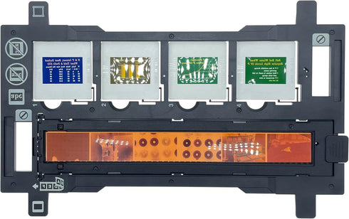 OKLILI 35mm V100 V200 V300 V330 V370 Photo Holder Film Slide Negative Holder & Cover Guide Compatible with Epson