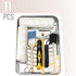 Set 11 9" 4" Bates Paint Tray - pcs Kit with & Rollers, Small Roller, Trays & Covers for House Painting