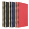 Zealor 6 Pack Soft Cover Notebooks, 8.3 x 5.5 inches, Lined Paper, 120 Pages, Memo Notepads for Office, School, Travel