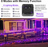 YAOZHOU Halloween Decor Outdoor Solar String Lights, 200 LED 66FT Waterproof 2 Pack for Garden, Patio, Fence