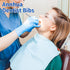 125 Pack 3-Ply 13 18 Inches, Annhua Dental Bibs Disposable Dentist Bibs Leakproof Disposable Nail Mats Sheet x
