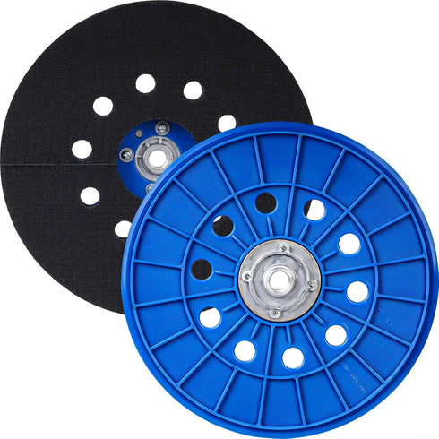 Lioaeust 2Pcs Drywall Sander Backup Pad 9 Inch 210Mm with 10-Hole Pattern and