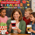 Zhehao 6 Set Crayon Teacher Appreciation Gift Card Crochet Coffee Cup Sleeve Coffee Cup Crayon Thank You for Helping Me