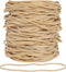 Foshine Large Rubber Bands - Beige 7 Inch 120 Pack Elastics Bands, Size 117B Long Rubber Bands for Office Supplies