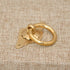 Hja Boutiques US Handle(Bronze,3.5cm,U-pin-Type) Chinese Antique Style Pure Copper Handles Brass Antique Bronze Round