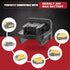 Battery Adapter for Dewalt to Milwaukee, Converts Dewalt 18V/20V Max Battery to Milwaukee 18V Battery